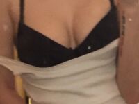 Sexy nerd teases with her sexy ass and nice natural tits