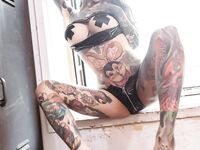 Korean tattooed girl from Patreon