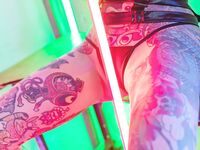 Korean tattooed girl from Patreon