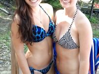 Girls in swimsuits