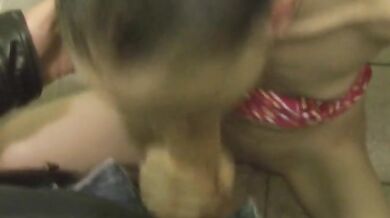 Amateur teens fucked in a public toilet