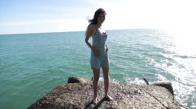 Monstrous cock destroys small hairy ass of 18 years old girl Luna Lynx