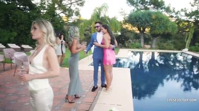 POV wedding fuck with Leya Desantis