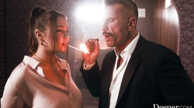 Curvy Beauty Rissa May Gets Her Ass Stretched Out By Older Man